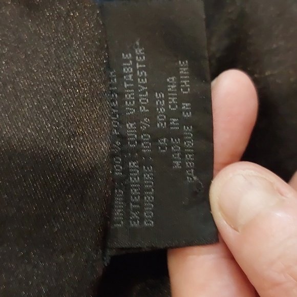 Guess leather vintage men jacket size L - Picture 10 of 12